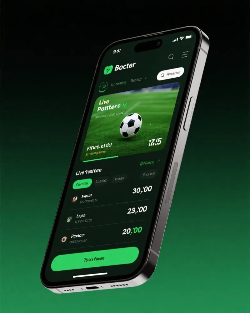 德甲移动端应用界面展示